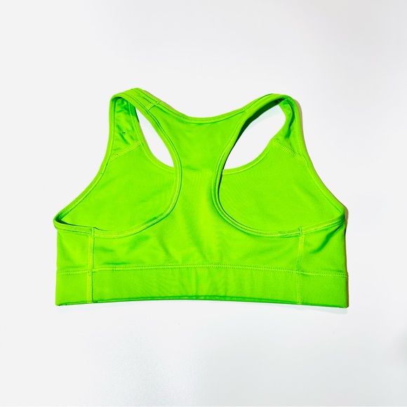 Nike sports bra Victory Compression Drifit sports bra neon green women Size S - Picture 2 of 4